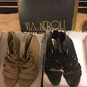 SOLD‼️Via Neroli Bootie/Sandal Size 7